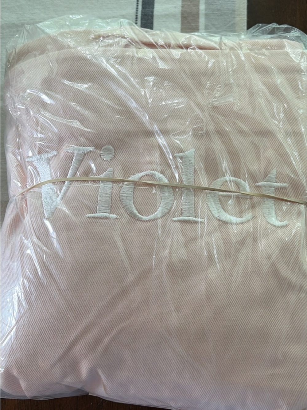 Pottery Barn kids chair cover light pink “Violet” cover only